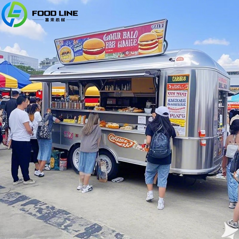 Coffee Equipment For Coffee Shop - รถขายอาหารเคลื่อนที่แบบกำหนดเอง FL พร้อมอุปกรณ์ครบครัน ร้านอาหารเคลื่อนที่ รถขายน้ำผลไม้ ร้านกาแฟเคลื่อนที่