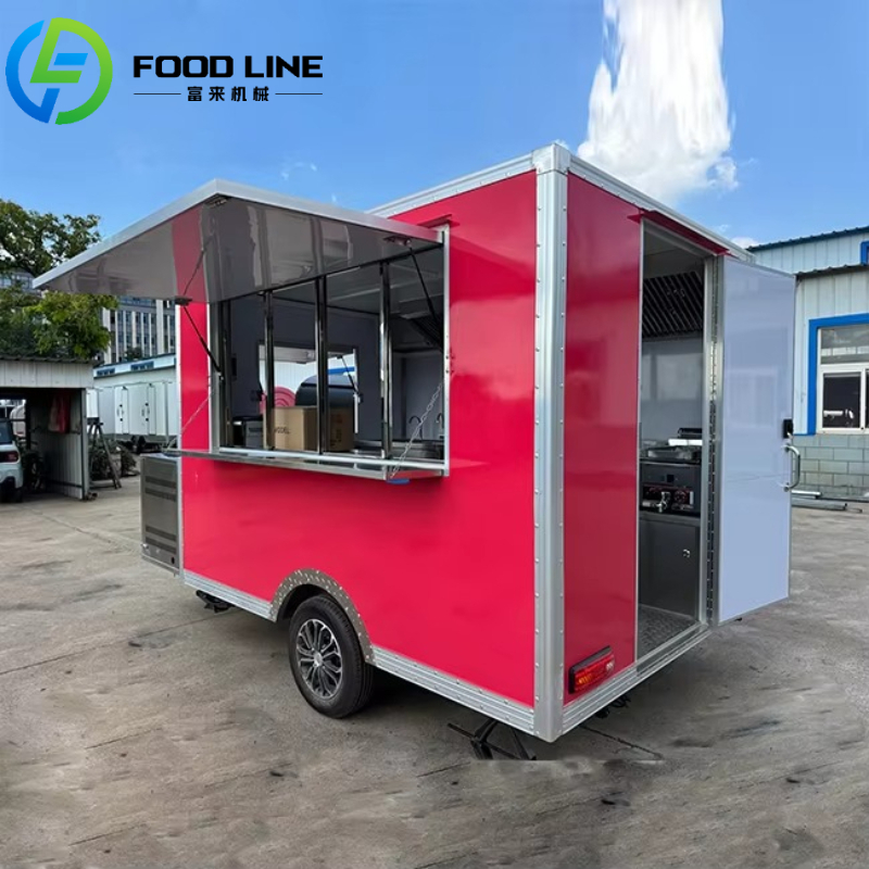 Coffee Equipment For Coffee Shop - รถขายอาหารเคลื่อนที่แบบกำหนดเองได้ พร้อมอุปกรณ์ครบครัน รถเข็นขายอาหารขนาดเล็ก ร้านกาแฟเคลื่อนที่ รถขายไอศกรีม รถขายอาหารเคลื่อนที่สำหรับขาย