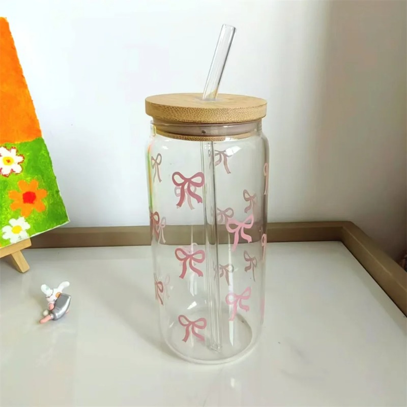 แก้วน้ำทรงโหลน่ารัก 1 ใบ ขนาด  - Bean Hopper Lid บทวิจารณ์และราคา