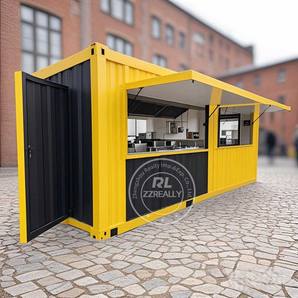 ร้านกาแฟคอนเทนเนอร์มือถือ 20 ฟ - Coffee Equipment Europe บทวิจารณ์และราคา