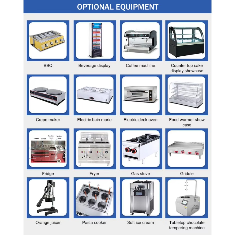 รถขายอาหารเคลื่อนที่พร้อมอุปกร - Coffee Equipment Store บทวิจารณ์และราคา