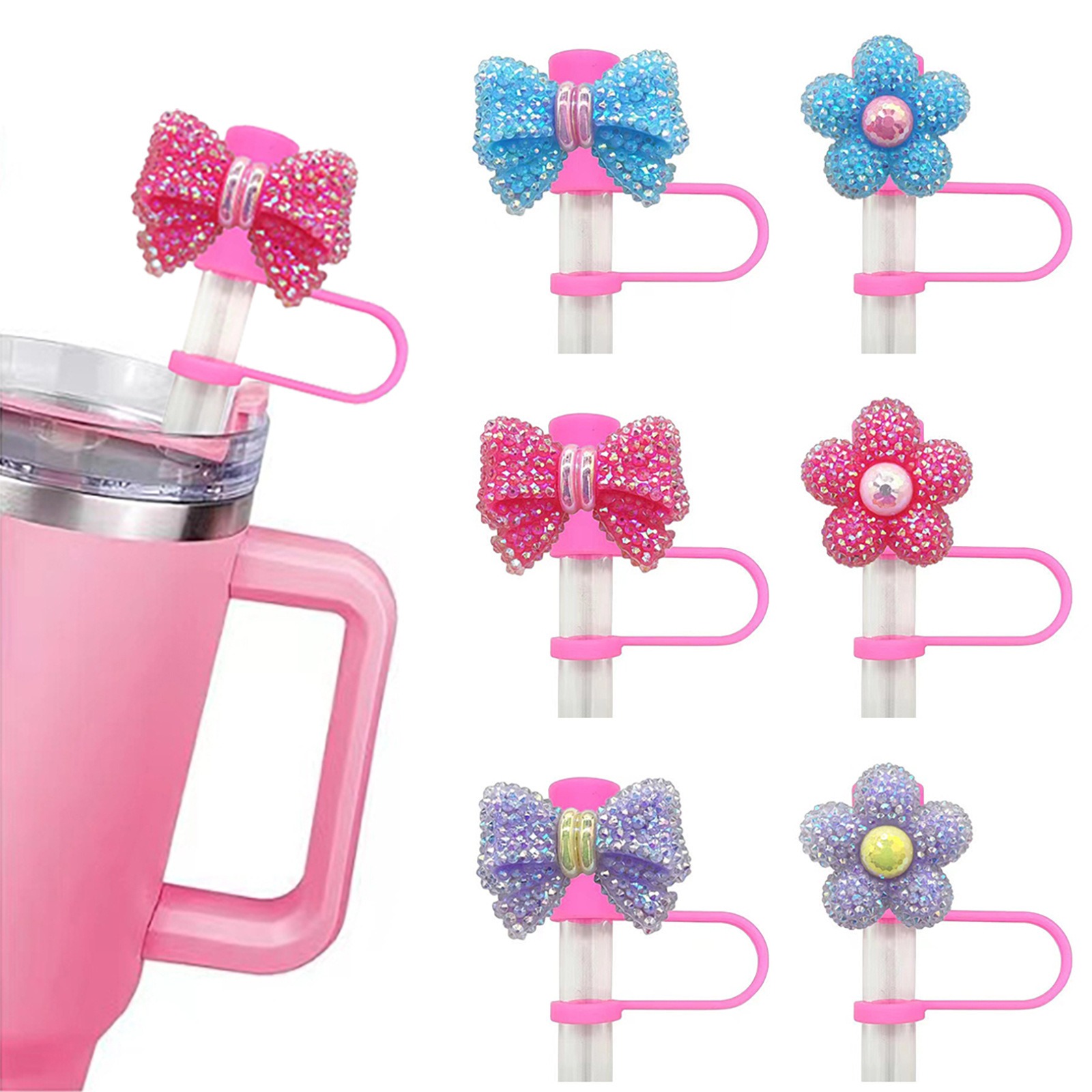 ดอกไม้น่ารักโบว์ฟางครอบคลุมควา - Bean Hopper Lid บทวิจารณ์และราคา