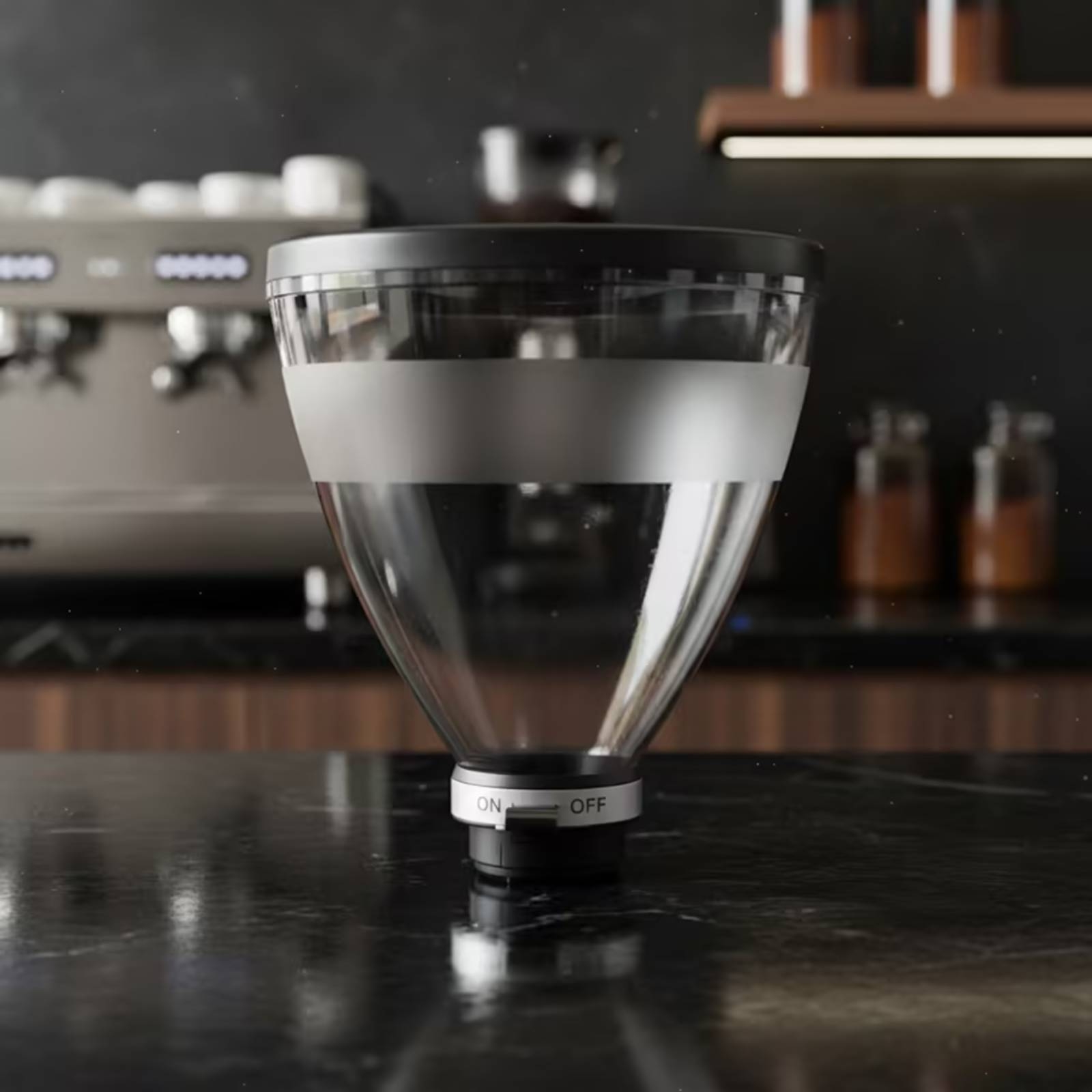 ถังใส่เมล็ดกาแฟสำรองพร้อมขอบปิ - Bean Hopper Lid บทวิจารณ์และราคา