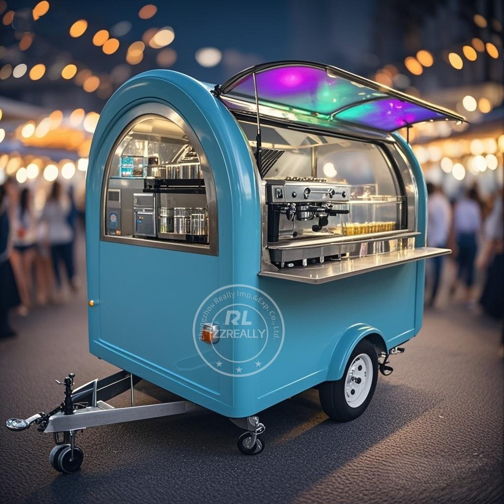 สัมปทานรถบรรทุกอาหารรถพ่วงไอศก - Coffee Equipment Store บทวิจารณ์และราคา