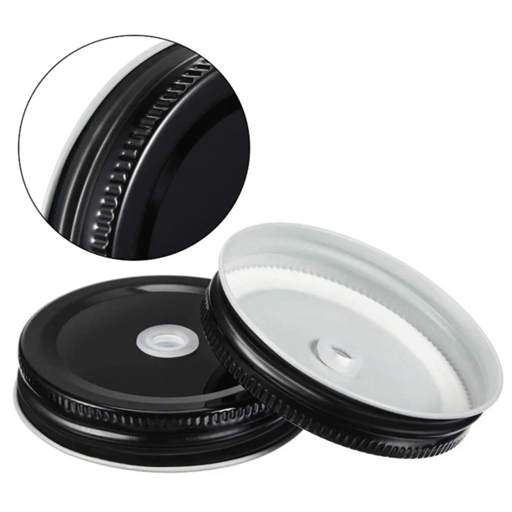 ฝาขวดเมสันพร้อมรูหลอด70มม. 10ช - Bean Hopper Lid บทวิจารณ์และราคา