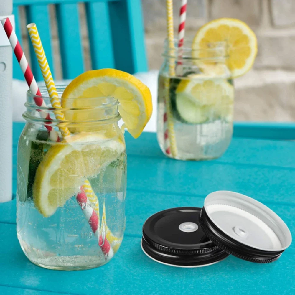 ฝาขวดเมสันพร้อมรูหลอด70มม. 10ช - Bean Hopper Lid บทวิจารณ์และราคา