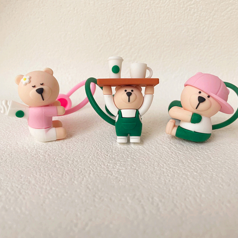 1PC น่ารักซิลิโคนฟางครอบคลุมกา - Bean Hopper Lid บทวิจารณ์และราคา