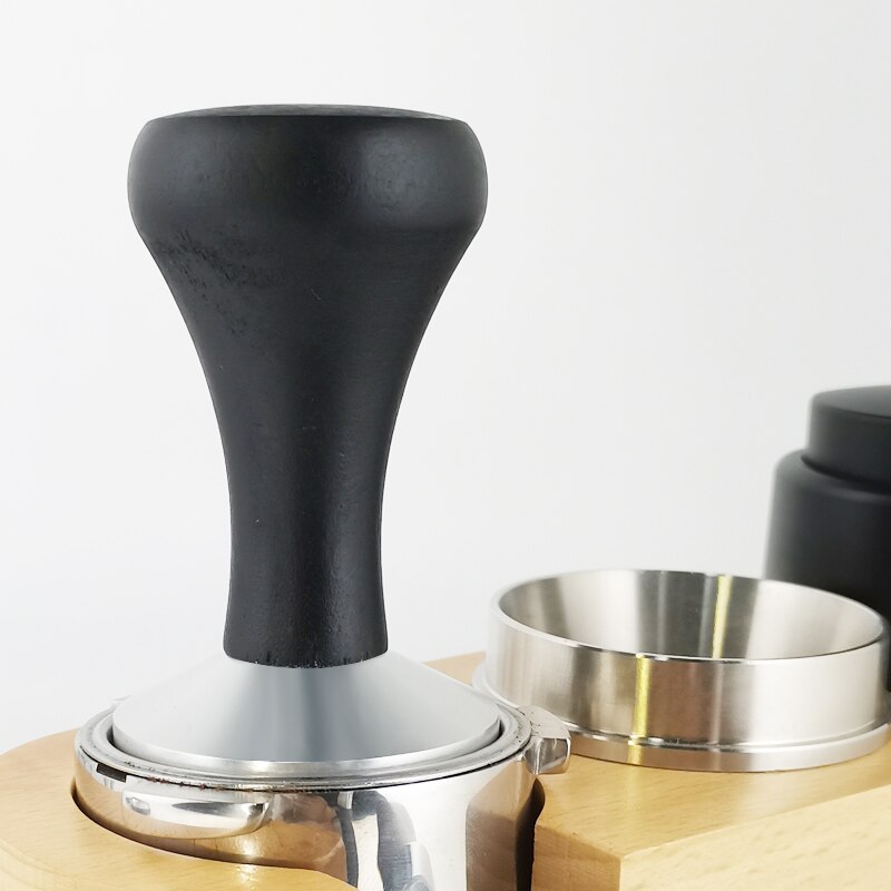 แทมเปอร์เอสเปรสโซ่พร้อมด้ามไม้ - Coffee Shop Equipment บทวิจารณ์และราคา