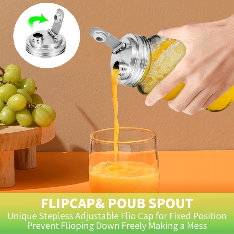 ฝาปิดขวดเมสันสแตนเลสแบบมีพวยกา - Bean Hopper Lid บทวิจารณ์และราคา